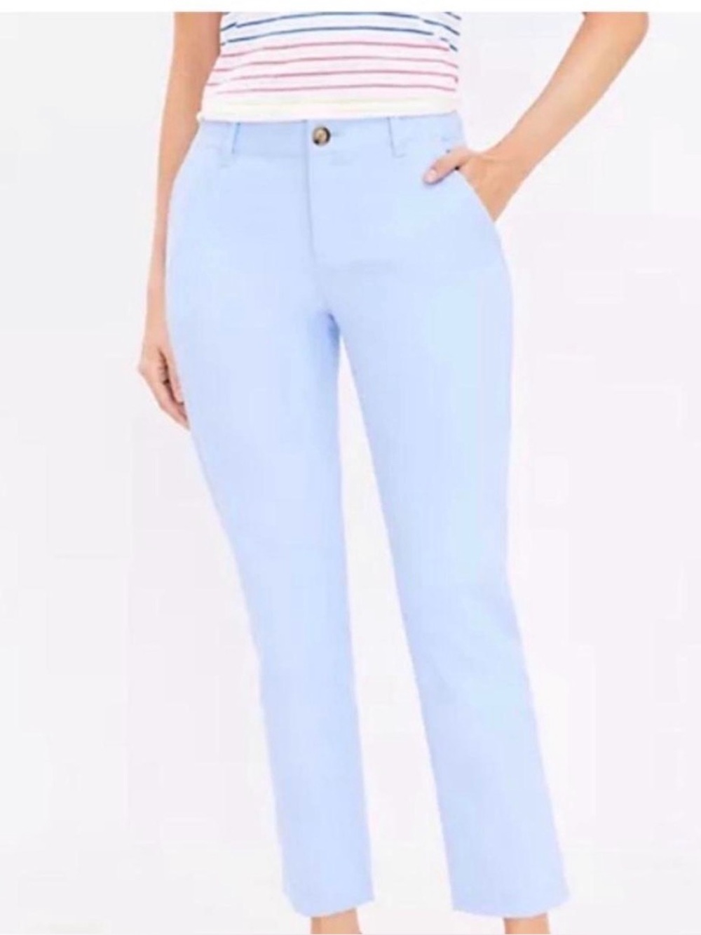 Loft Light Blue Chino Pants